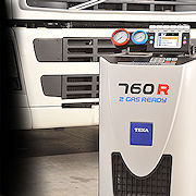 TEXA, Konfort ACK 760R BUS, WAECO, ASC 3000 G, kältemittel, R134a, große Klimaanlagen, Busse, Bahn, Überflur, Klimaanlagen