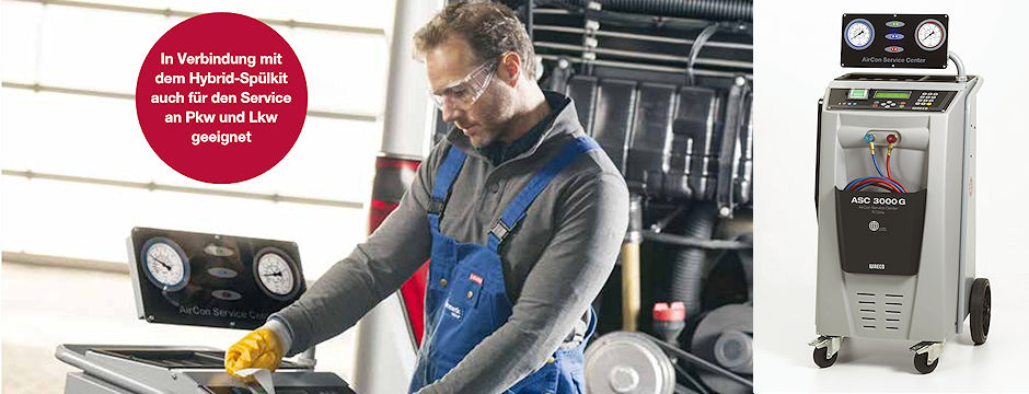 TEXA, Konfort ACK 780R, BIGAS, beide kältemittel, doppelgerät, R134a R1234yf